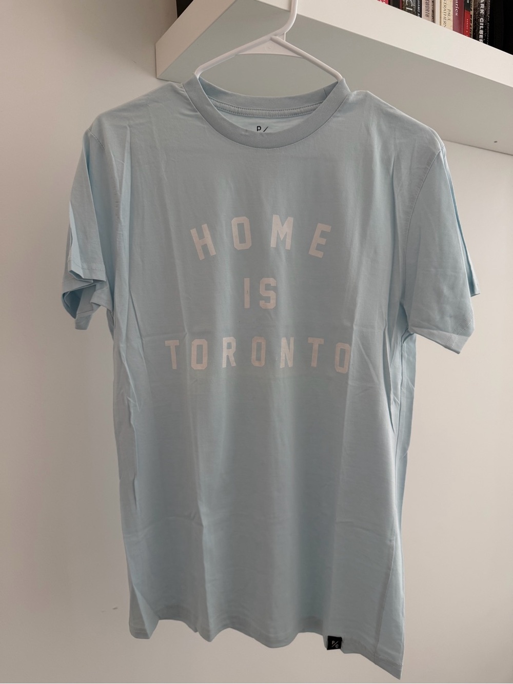 Peace Collective Home Is Toronto Light Blue Graphic Tee